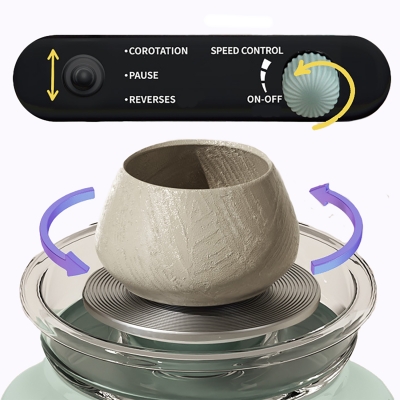 Гончарный круг c набором для творчества Clayora-6