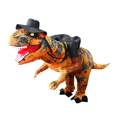 Надувной карнавальный костюм Всадник на динозавре FZ1772-3
