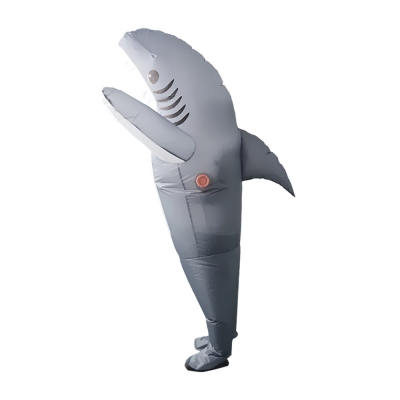 Надувной карнавальный костюм Акула, серый FZ1758-5